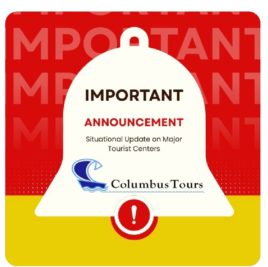 Situational Update on Major Tourist Centers